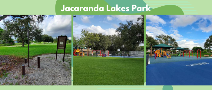 Jacaranda Lakes Park Collage