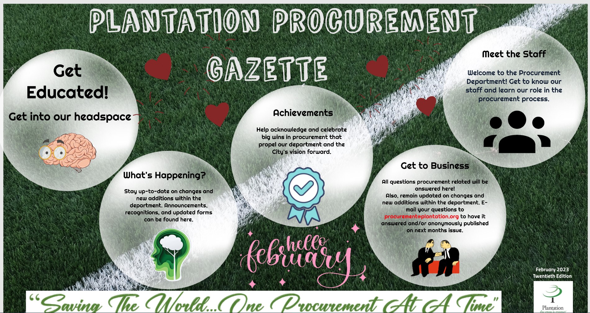 February 2023 Procurement Gazette front cover