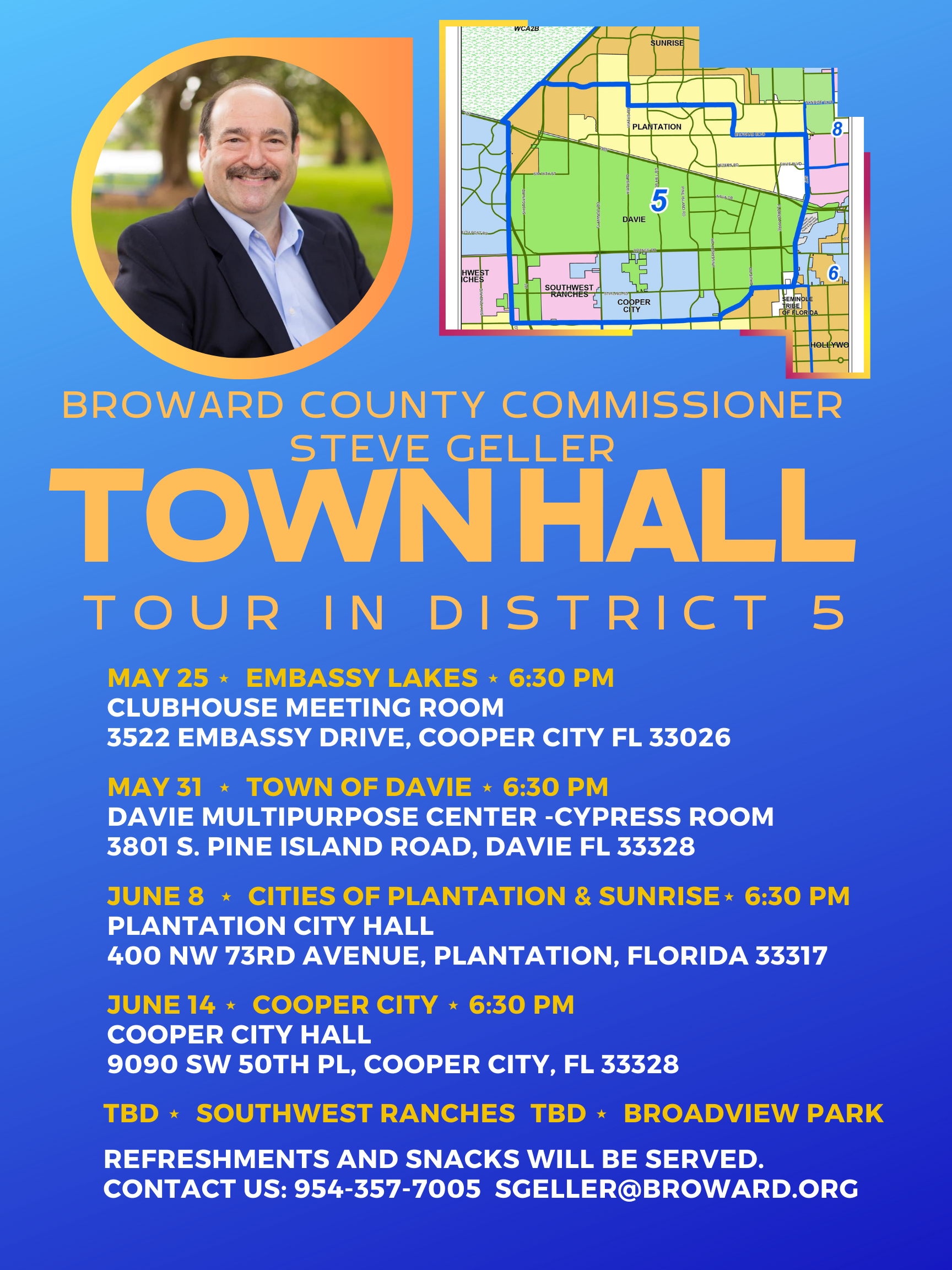 2023 Town Hall Tour Flyer