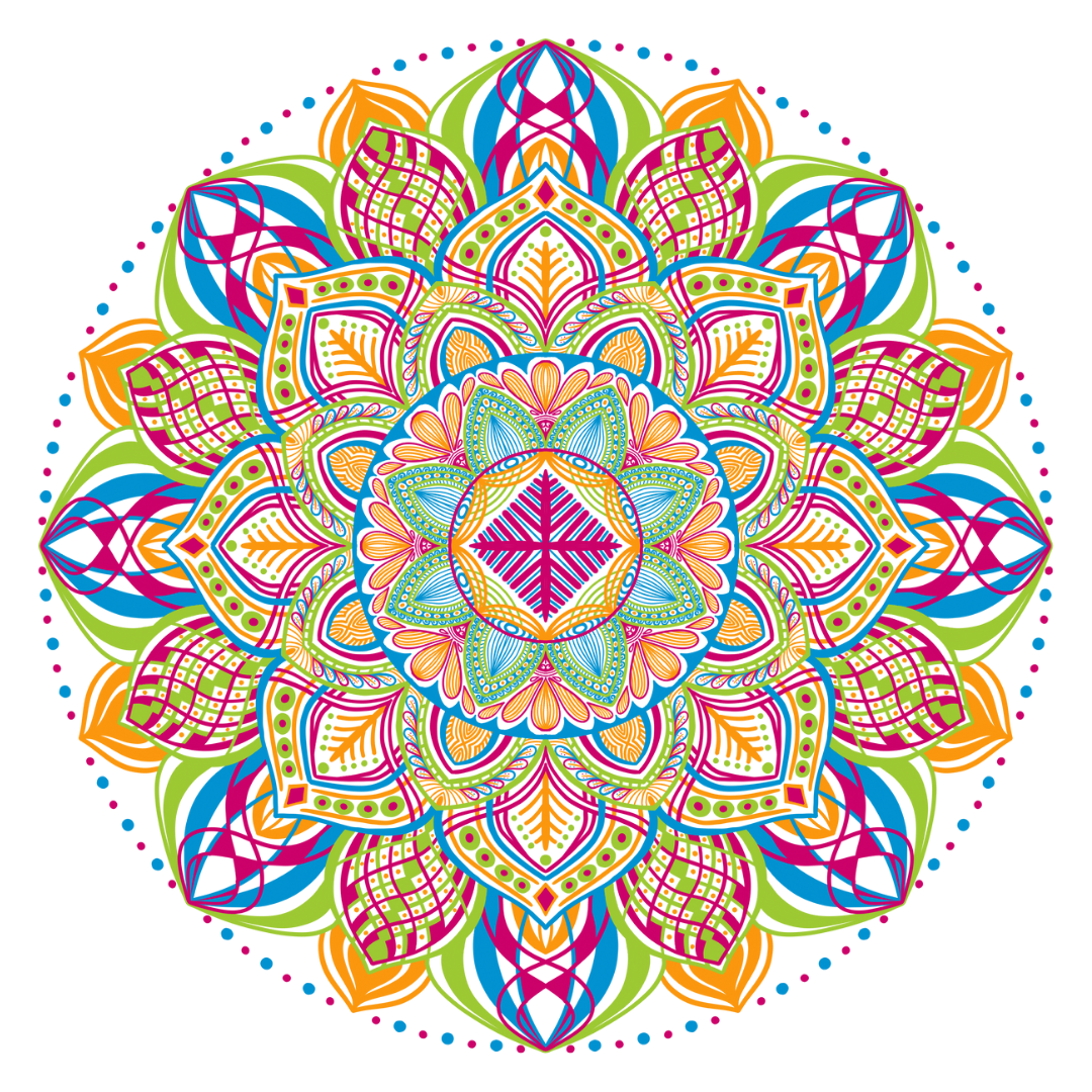 Mindful coloring image