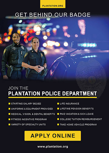 Police Recruitment Flyer