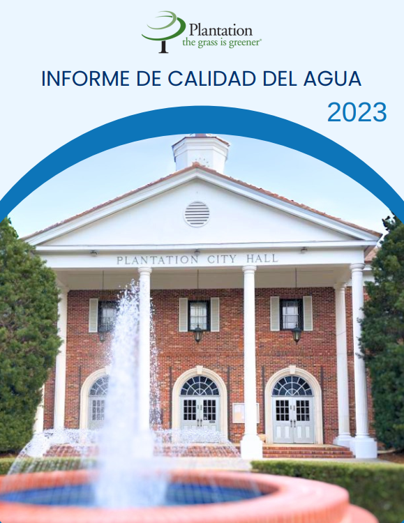 water quality report cover spanish 2023