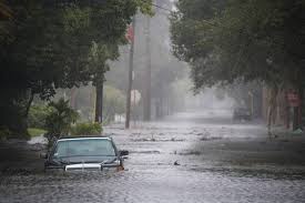 flooded street