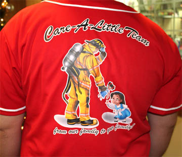 Care-A-Little logo on shirt