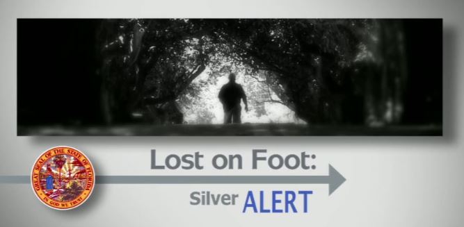 lost on foot graphic